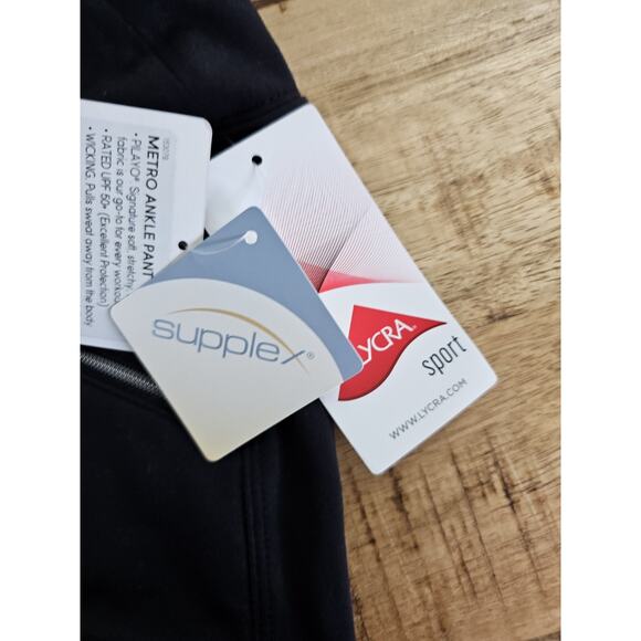 Athleta Metro Ankle Pant Women's Size S NWT Black Athlesure Fitness UPF 50 - Picture 6 of 9